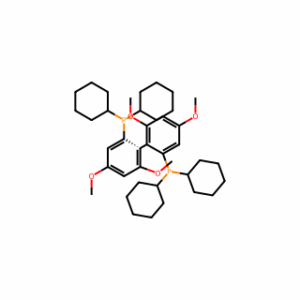 (1R)-(4,4′,6,6′-Tetramethoxy-[1,1′-biphenyl]-2,2′-diyl)bis(dicyclohexylphosphane)