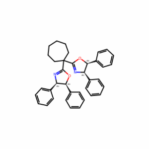 (4R,4′R,5S,5′S)-2,2′-(Cycloheptane-1,1-diyl)bis(4,5-diphenyl-4,5-dihydrooxazole)