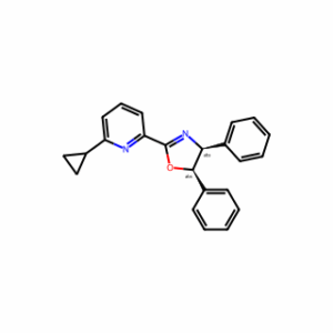 (4S,5R)-2-(6-Cyclopropylpyridin-2-yl)-4,5-diphenyl-4,5-dihydrooxazole