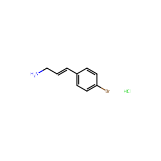(E)-3-(4-Bromophenyl)prop-2-en-1-amine hydrochloride