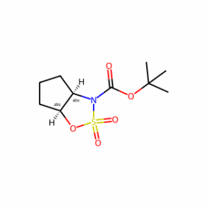 tert-Butyl (3aR,6aS)-tetrahydrocyclopenta[d][1,2,3]oxathiazole-3(3aH)-carboxylate 2,2-dioxide