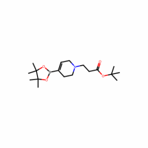 tert-Butyl 3-(4-(4,4,5,5-tetramethyl-1,3,2-dioxaborolan-2-yl)-3,6-dihydropyridin-1(2H)-yl)propanoate