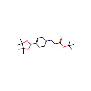 tert-Butyl 3-(4-(4,4,5,5-tetramethyl-1,3,2-dioxaborolan-2-yl)-3,6-dihydropyridin-1(2H)-yl)propanoate