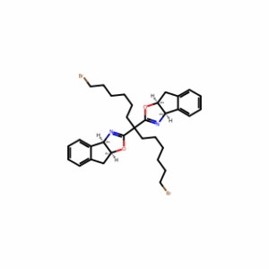 (3aR,3a′R,8aS,8a′S)-2,2′-(1,13-Dibromotridecane-7,7-diyl)bis(3a,8a-dihydro-8H-indeno[1,2-d]oxazole)