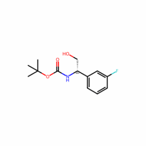 tert-Butyl (S)-(1-(3-fluorophenyl)-2-hydroxyethyl)carbamate