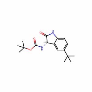 tert-Butyl (5-(tert-butyl)-2-oxoindolin-3-yl)carbamate