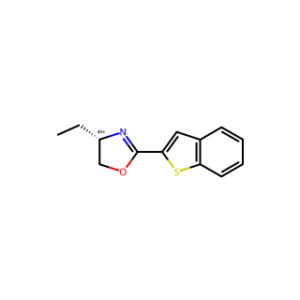 (S)-2-(Benzo[b]thiophen-2-yl)-4-ethyl-4,5-dihydrooxazole