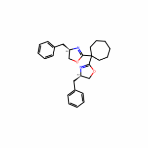(4R,4′R)-2,2′-(Cycloheptane-1,1-diyl)bis(4-benzyl-4,5-dihydrooxazole)