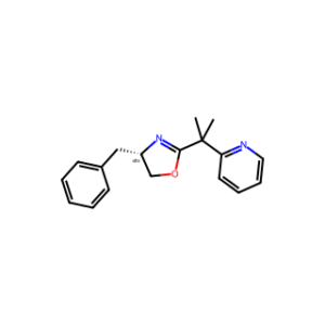 (S)-4-Benzyl-2-(2-(pyridin-2-yl)propan-2-yl)-4,5-dihydrooxazole