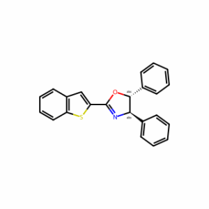 (4R,5R)-2-(Benzo[b]thiophen-2-yl)-4,5-diphenyl-4,5-dihydrooxazole