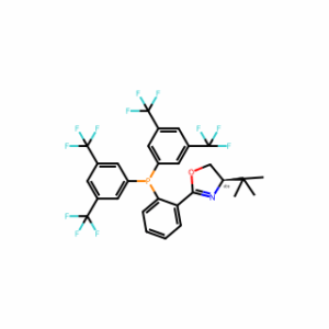 (R)-2-(2-(Bis(3,5-bis(trifluoromethyl)phenyl)phosphanyl)phenyl)-4-(tert-butyl)-4,5-dihydrooxazole