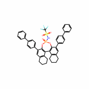 (11bS)-N-(2,6-Di([1,1′-biphenyl]-4-yl)-4-oxido-8,9,10,11,12,13,14,15-octahydrodinaphtho[2,1-d:1′,2′-f][1,3,2]dioxaphosphepin-4-yl)-1,1,1-trifluoromethanesulfonamide
