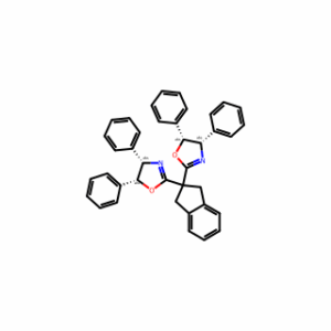 (4S,4′S,5R,5′R)-2,2′-(2,3-Dihydro-1H-indene-2,2-diyl)bis(4,5-diphenyl-4,5-dihydrooxazole)