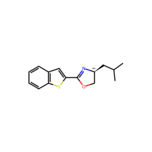 (S)-2-(Benzo[b]thiophen-2-yl)-4-isobutyl-4,5-dihydrooxazole