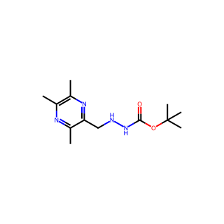 tert-Butyl 2-((3,5,6-trimethylpyrazin-2-yl)methyl)hydrazine-1-carboxylate