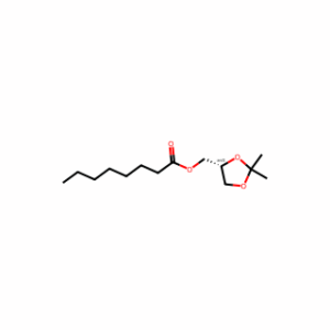 (2,2-Dimethyl-1,3-dioxolan-4-yl)methyl octanoate