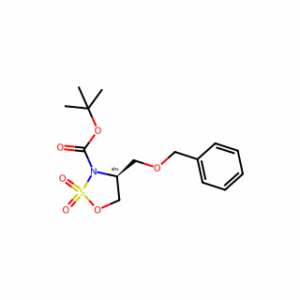 tert-Butyl (S)-4-((benzyloxy)methyl)-1,2,3-oxathiazolidine-3-carboxylate 2,2-dioxide