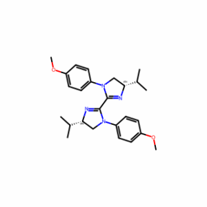 (4S,4′S)-4,4′-Diisopropyl-1,1′-bis(4-methoxyphenyl)-4,4′,5,5′-tetrahydro-1H,1′H-2,2′-biimidazole