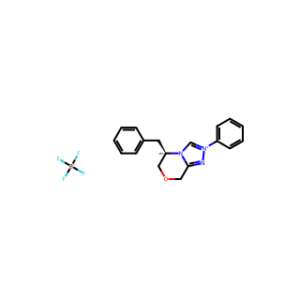 (R)-5-Benzyl-2-phenyl-5,6-dihydro-8H-[1,2,4]triazolo[3,4-c][1,4]oxazin-2-ium tetrafluoroborate