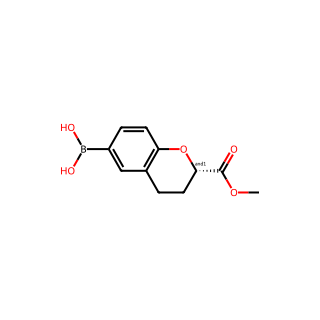(2-(Methoxycarbonyl)chroman-6-yl)boronic acid