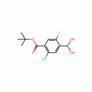 (4-(tert-Butoxycarbonyl)-5-chloro-2-fluorophenyl)boronic acid