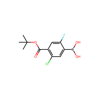 (4-(tert-Butoxycarbonyl)-5-chloro-2-fluorophenyl)boronic acid