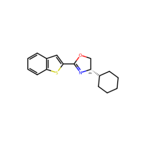 (S)-2-(Benzo[b]thiophen-2-yl)-4-cyclohexyl-4,5-dihydrooxazole