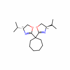 (4R,4′R)-2,2′-(Cycloheptane-1,1-diyl)bis(4-isopropyl-4,5-dihydrooxazole)