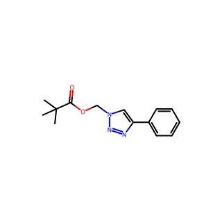 (4-Phenyl-1H-1,2,3-triazol-1-yl)methyl pivalate