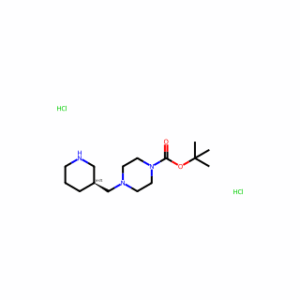 tert-Butyl 4-(piperidin-3-ylmethyl)piperazine-1-carboxylate dihydrochloride
