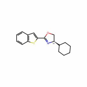 (R)-2-(Benzo[b]thiophen-2-yl)-4-cyclohexyl-4,5-dihydrooxazole