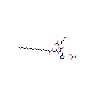 Pal-Gly-His-Lys-OH trifluoroacetate
