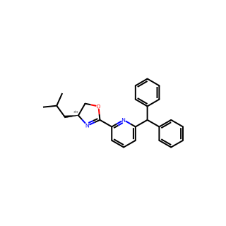 (S)-2-(6-Benzhydrylpyridin-2-yl)-4-isobutyl-4,5-dihydrooxazole