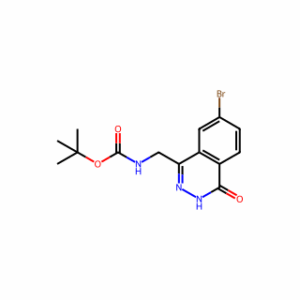 Tert-Butyl ((7-Bromo-4-Oxo-3,4-Dihydrophthalazin-1-Yl)Methyl)Carbamate