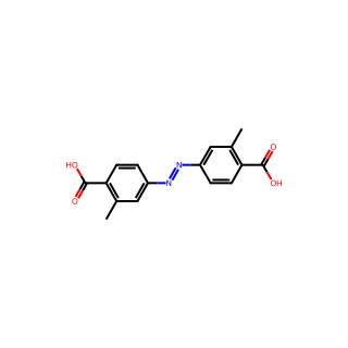 (E)-4,4′-(Diazene-1,2-diyl)bis(2-methylbenzoic acid)