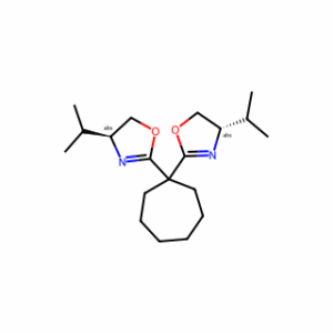 (4S,4′S)-2,2′-(Cycloheptane-1,1-diyl)bis(4-isopropyl-4,5-dihydrooxazole)