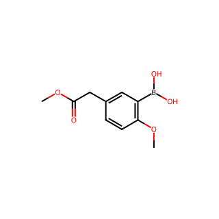 (2-Methoxy-5-(2-methoxy-2-oxoethyl)phenyl)boronic acid