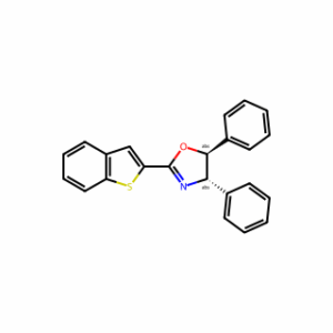 (4S,5S)-2-(Benzo[b]thiophen-2-yl)-4,5-diphenyl-4,5-dihydrooxazole