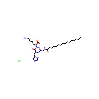 (S)-2-((S)-3-(1H-Imidazol-5-yl)-2-(2-palmitamidoacetamido)propanamido)-6-aminohexanoic acid hydrochloride