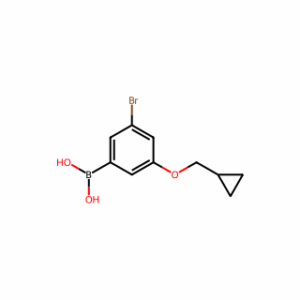 (3-Bromo-5-(cyclopropylmethoxy)phenyl)boronic acid