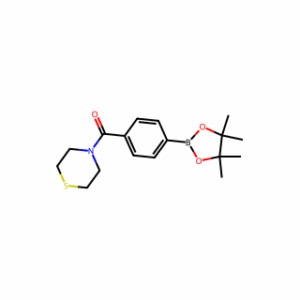 (4-(4,4,5,5-Tetramethyl-1,3,2-dioxaborolan-2-yl)phenyl)(thiomorpholino)methanone
