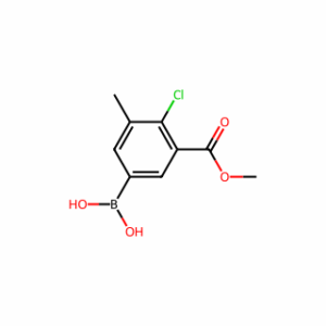 (4-Chloro-3-(methoxycarbonyl)-5-methylphenyl)boronic acid