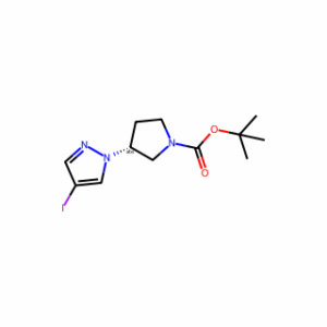 tert-Butyl (R)-3-(4-iodo-1H-pyrazol-1-yl)pyrrolidine-1-carboxylate
