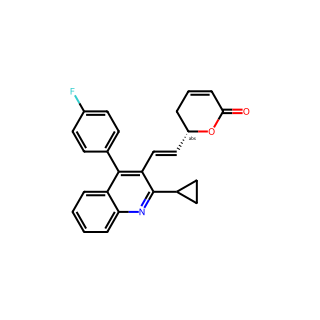 (S,E)-6-(2-(-Cyclopropyl-4-(4-fluorophenyl)quinolin-3-yl)vinyl)-5,6-dihydro-2H-pyran-2-one