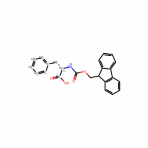 (((9H-Fluoren-9-yl)methoxy)carbonyl)-L-phenylalanine-13C9-15N