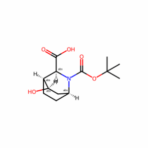 (1S,3S,4S,5R)-2-(tert-Butoxycarbonyl)-5-hydroxy-2-azabicyclo[2.2.2]octane-3-carboxylic acid