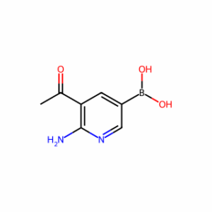 (5-Acetyl-6-aminopyridin-3-yl)boronic acid