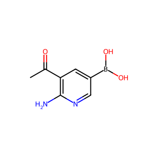 (5-Acetyl-6-aminopyridin-3-yl)boronic acid