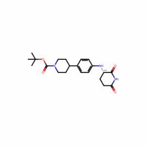 tert-Butyl 4-(4-((2,6-dioxopiperidin-3-yl)amino)phenyl)piperidine-1-carboxylate