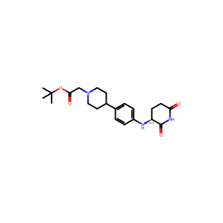 tert-Butyl 2-(4-(4-((2,6-dioxopiperidin-3-yl)amino)phenyl)piperidin-1-yl)acetate